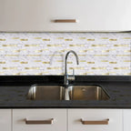 Modern Design Peel and Stick Backsplash