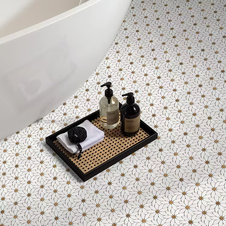 Self-adhesive rectangular removable self-adhesive tile backsplash