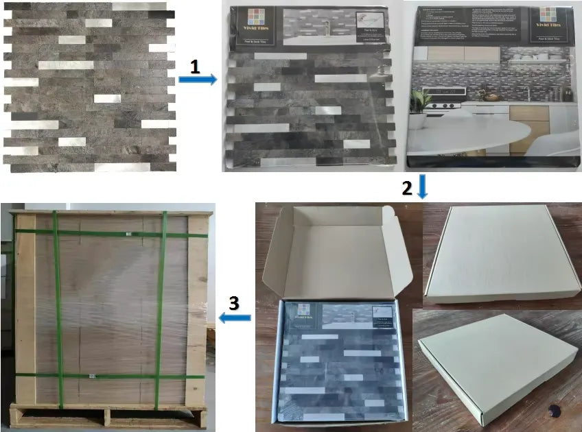 Modern Design Peel and Stick Backsplash