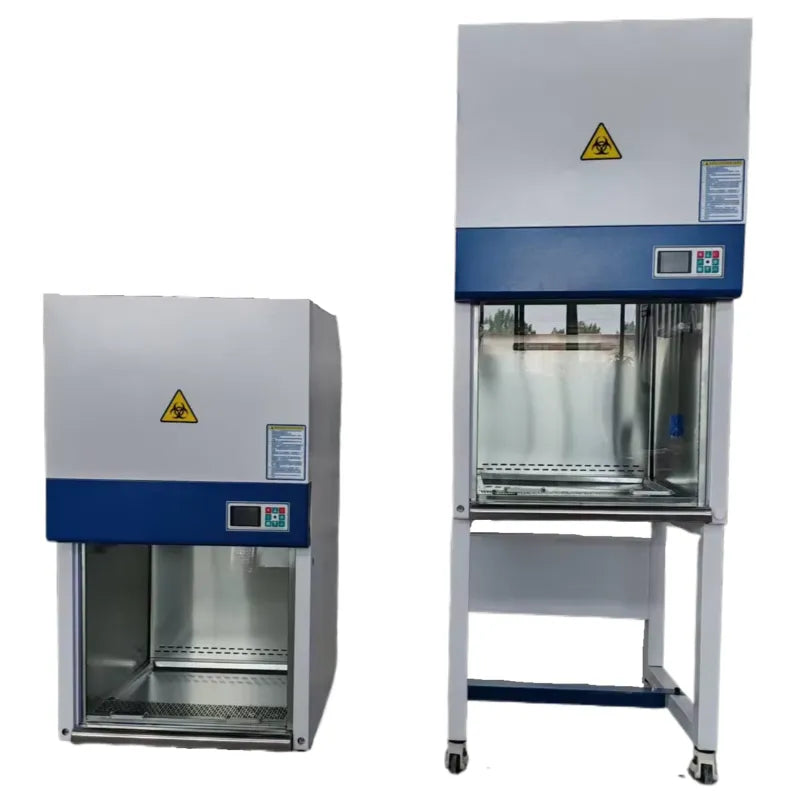 Vertical Laminar Flow Biosafety Cabinet with HEPA Filter Low Noise Energy Saving Metal for School Medical Pharmaceutical Labs