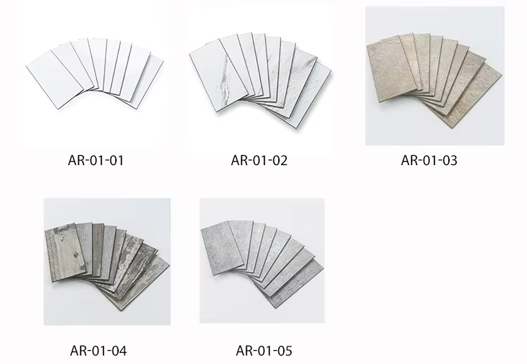 Self-adhesive rectangular removable self-adhesive tile backsplash