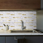 Modern Design Peel and Stick Backsplash