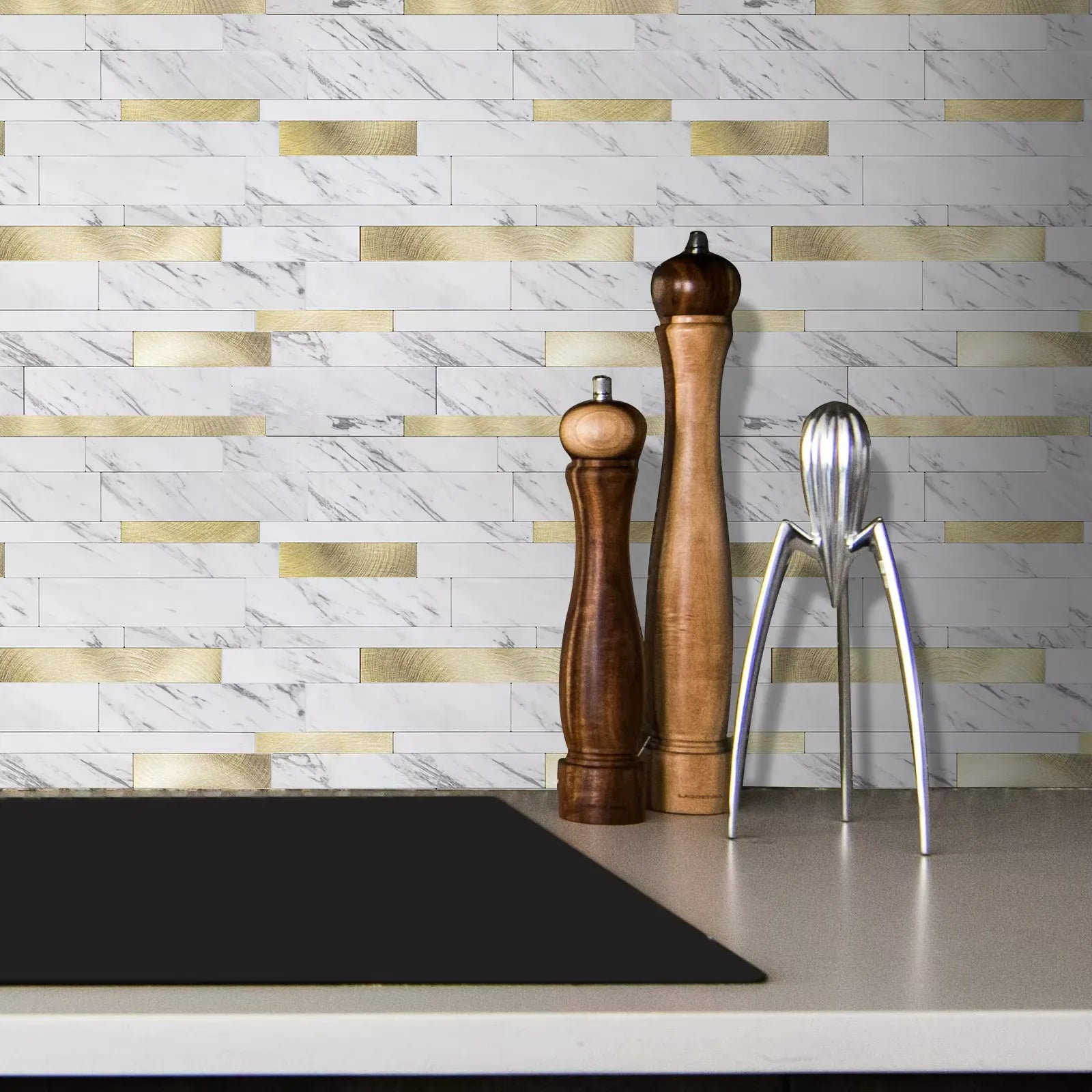 Modern Design Peel and Stick Backsplash