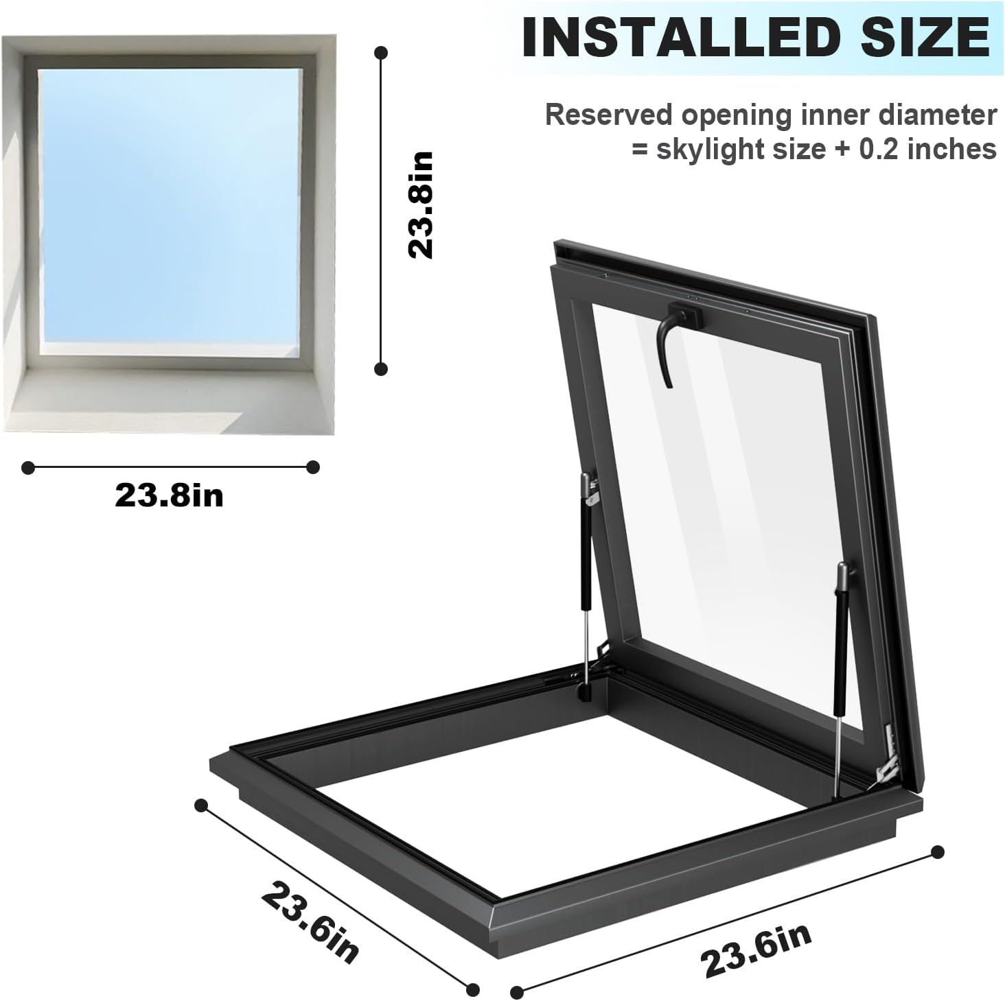 Skylight Window for House Roof