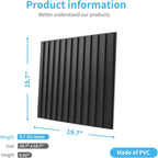 3D Fluted Textured Panel