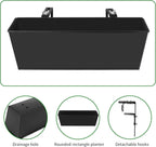 Railing Planter for Outdoor Plants