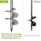 Ground Anchors Screw in Heavy Duty