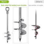 Ground Anchors Screw in Heavy Duty