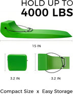 Heavy Duty Machinery Skates 4000 lbs Load