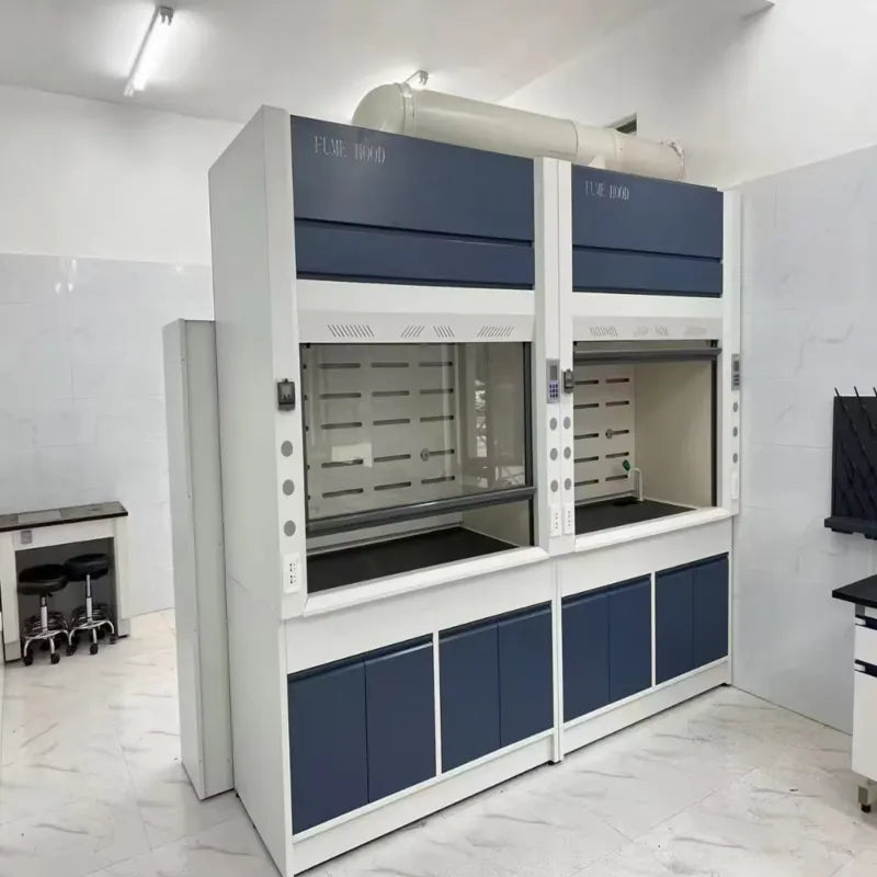 Acid-Resistant Fume Hood School Laboratories Chemical Gas Exhaust Laboratory Furniture
