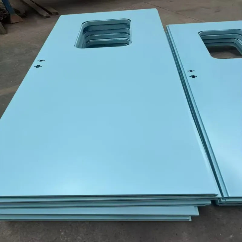 Modern Industrial Aseptic Swing Door for Pharma Dust Resistant Airtight Structure Manual Opening Stainless Steel Interior Door