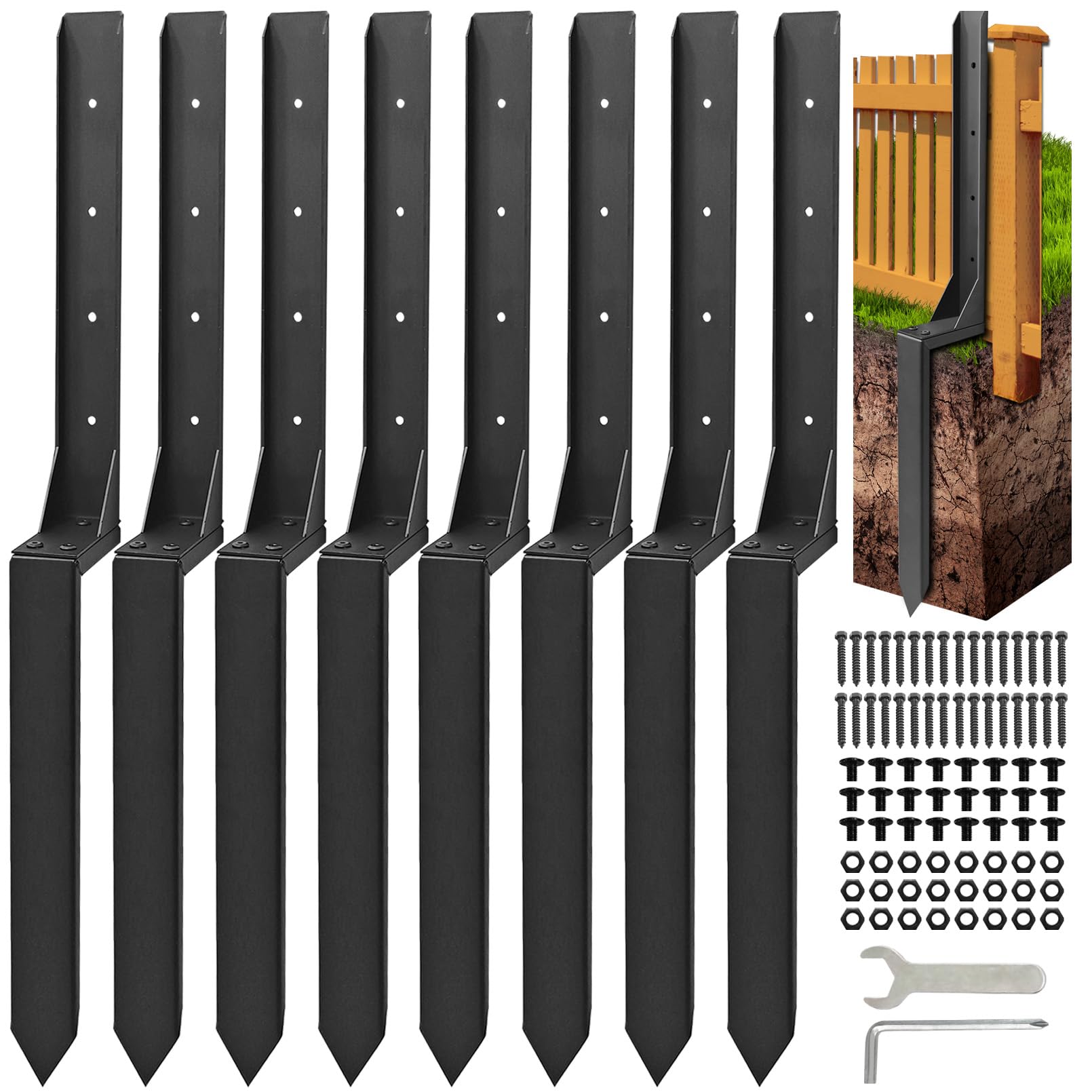 Fence Post Repair Kit