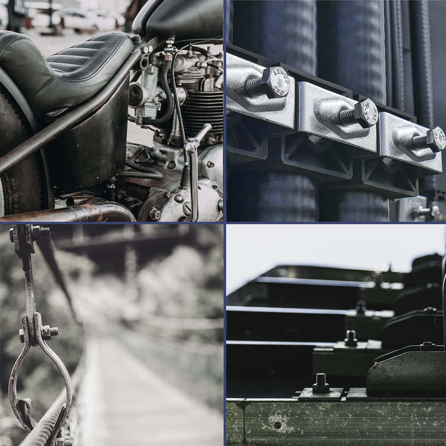 200PCS Nuts and Bolts