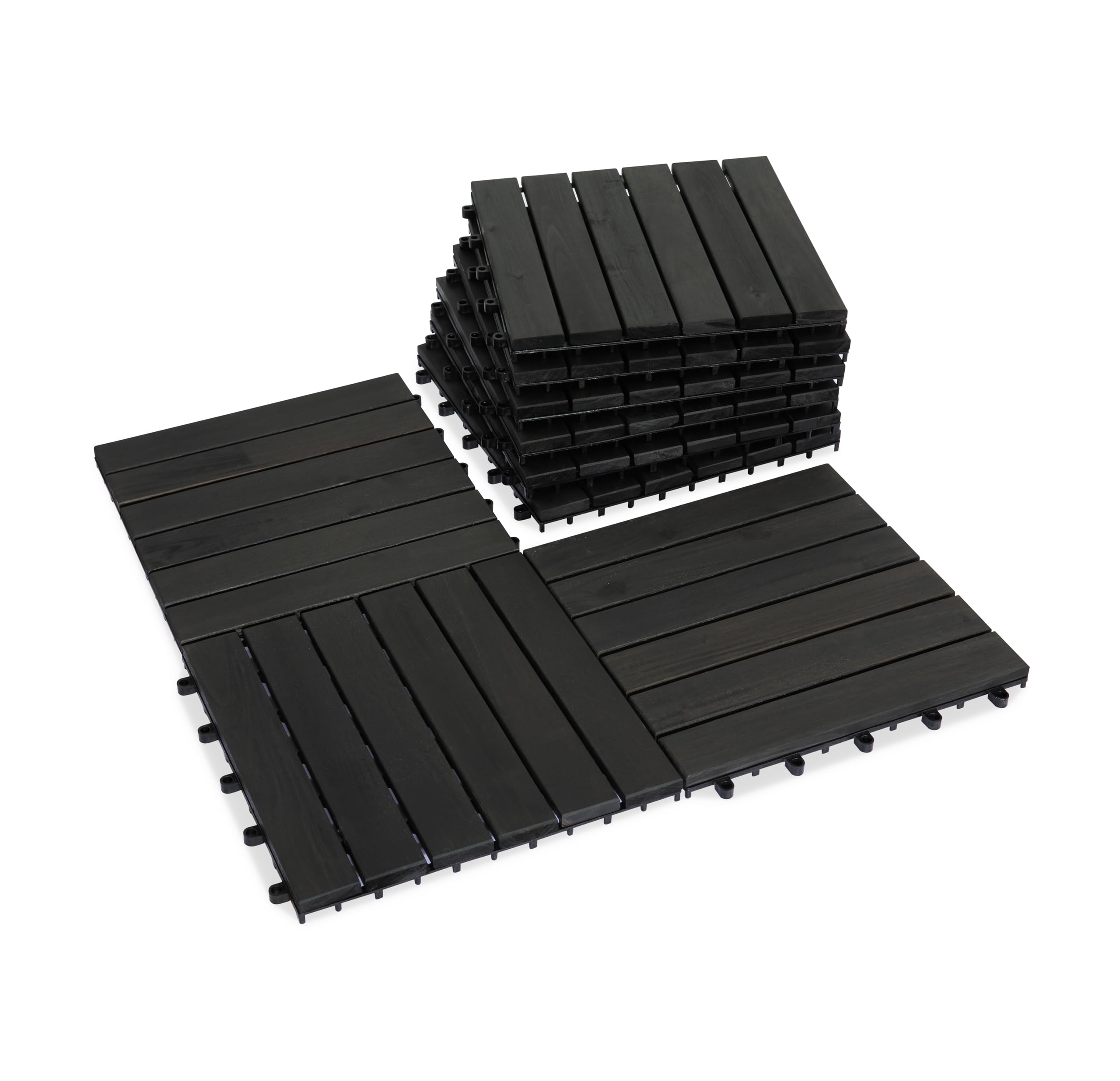 Easy Snap Interlocking Deck Tiles