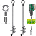 Ground Anchors Screw in Heavy Duty