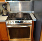Peel and Stick Stainless Steel Metal Backsplashes