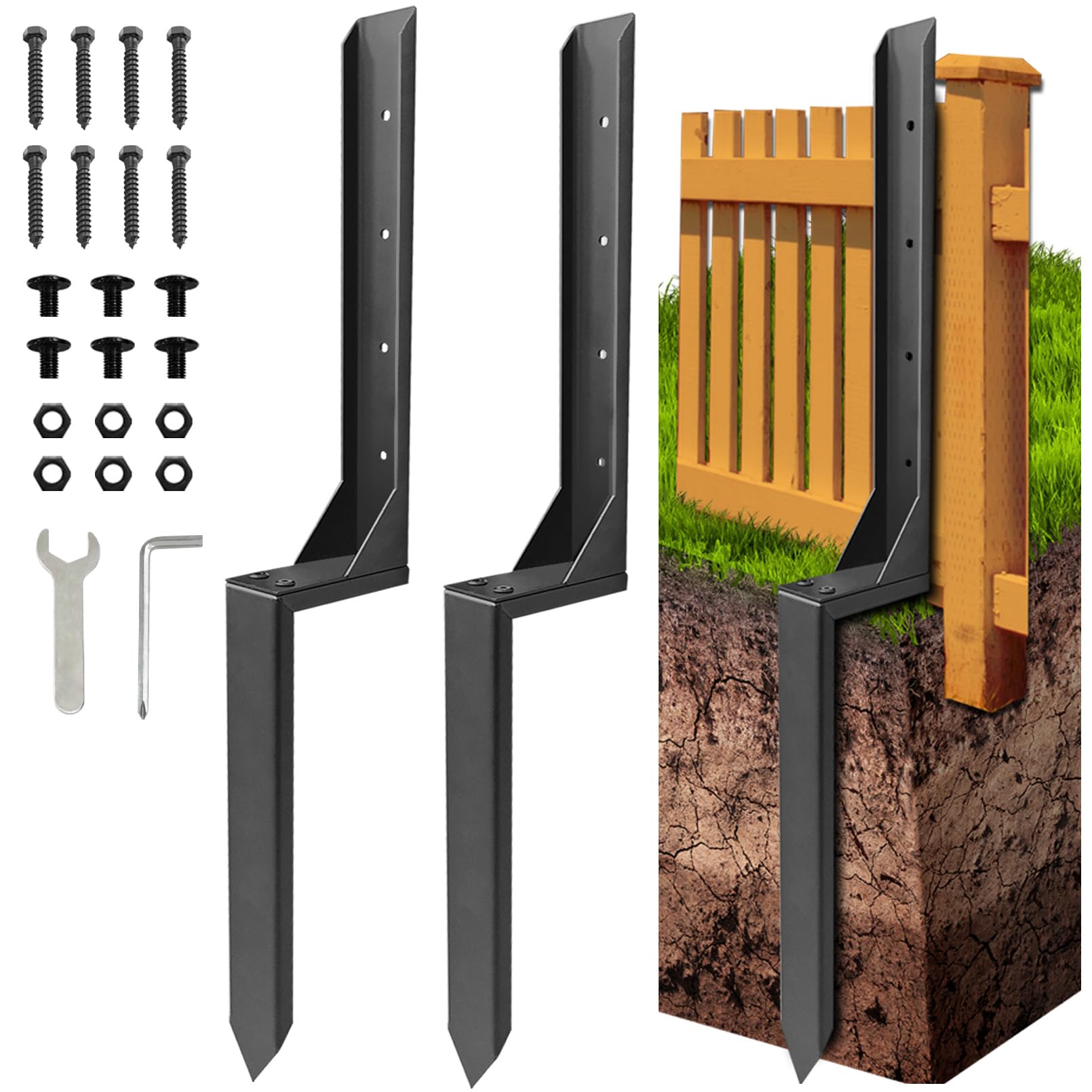 Fence Post Repair Kit