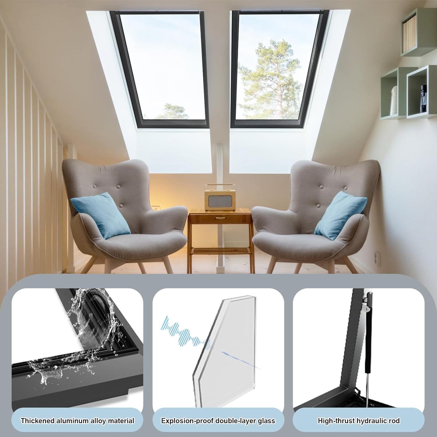 Skylight Window for House Roof