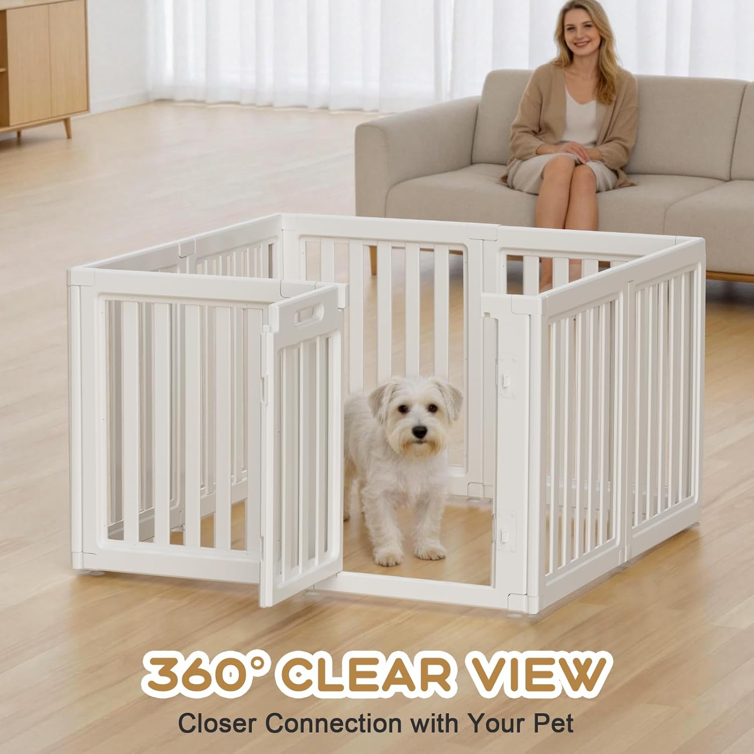 Pet Playpen with Door