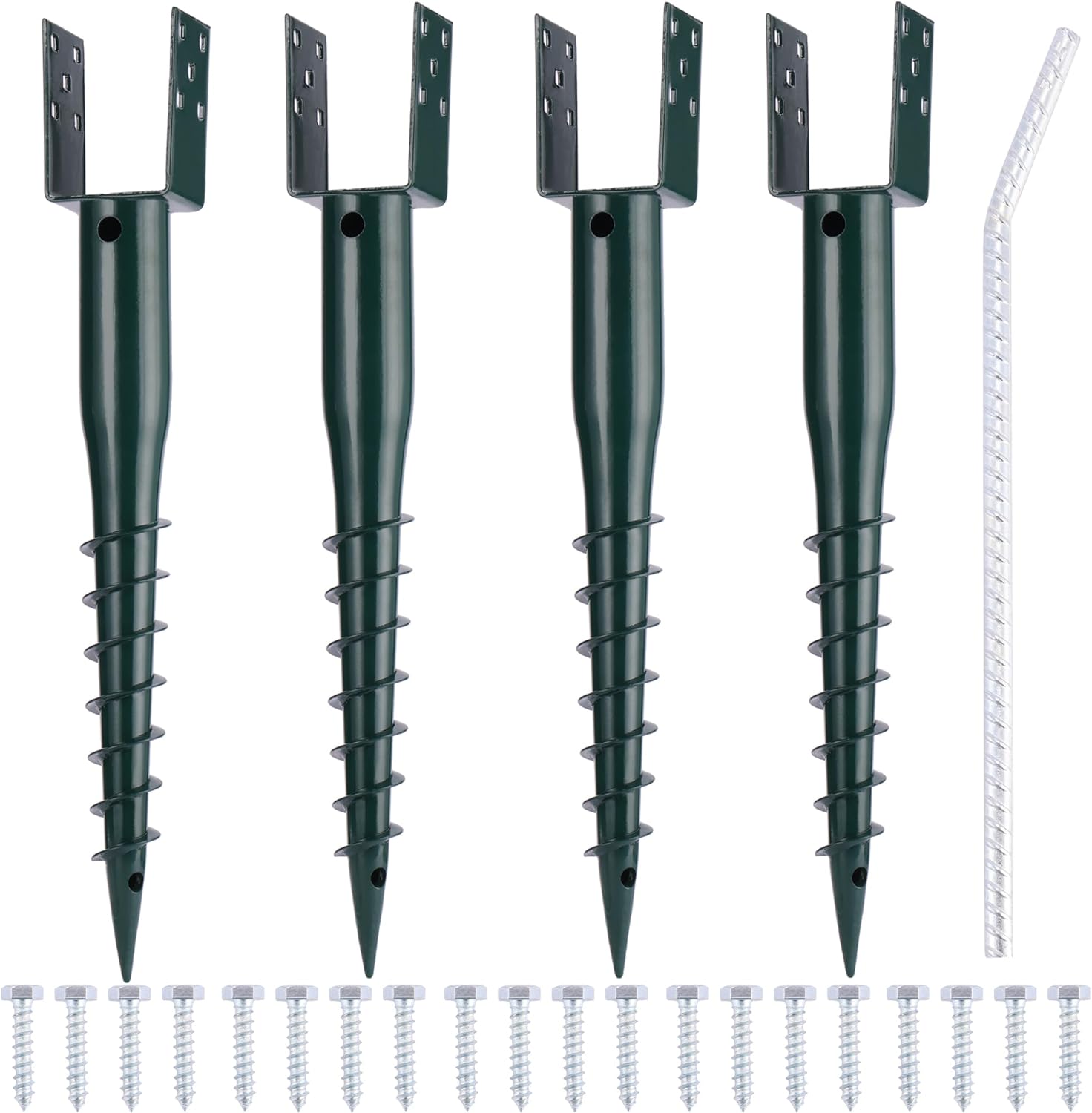 No Dig Ground Screw Anchor Spike