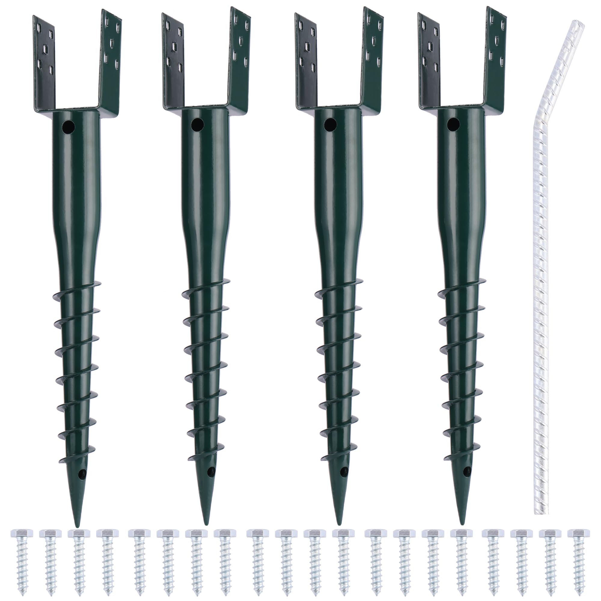 No Dig Ground Screw Anchor Spike