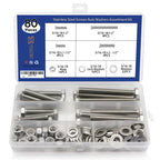 200PCS Nuts and Bolts