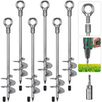 Ground Anchors Screw in Heavy Duty