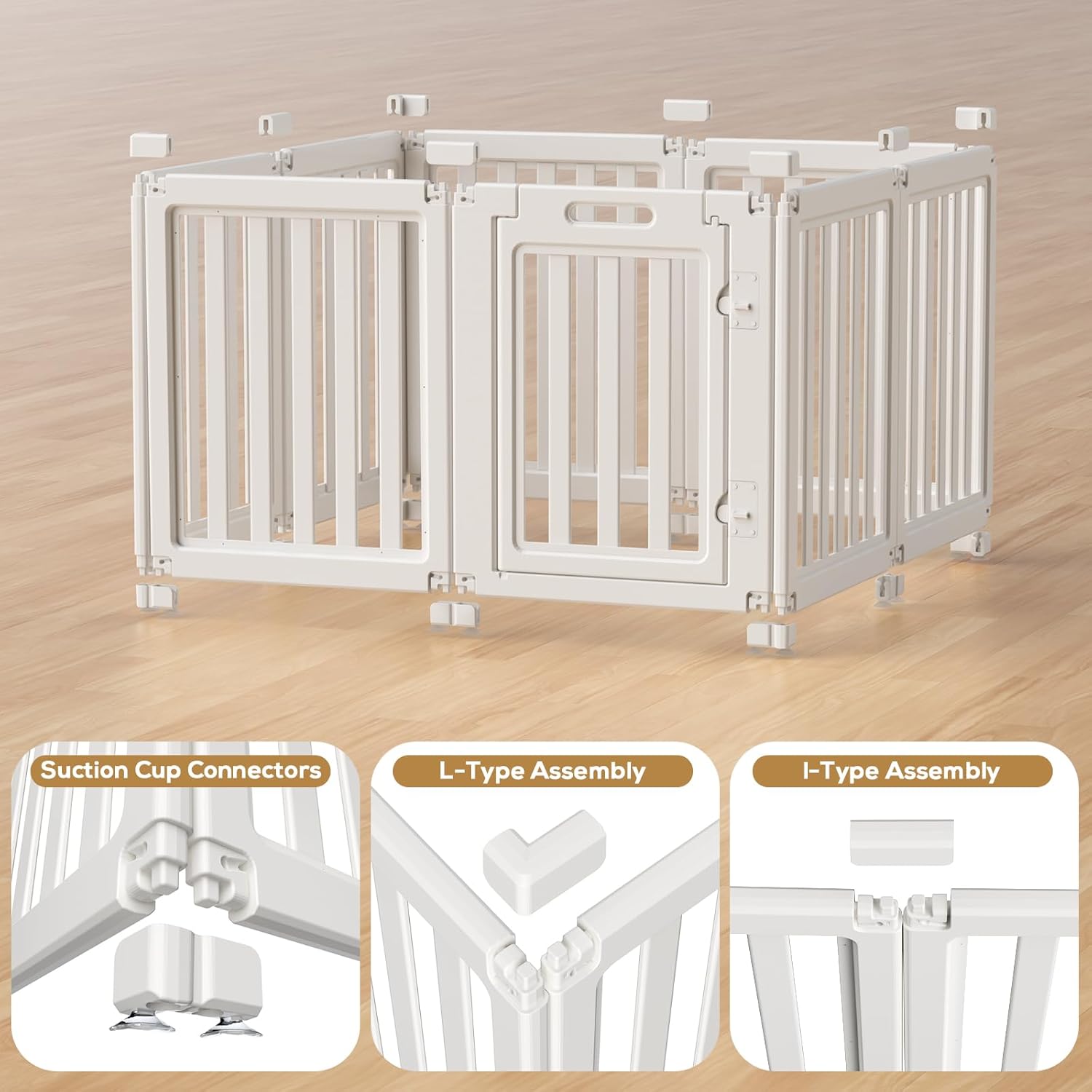 Pet Playpen with Door
