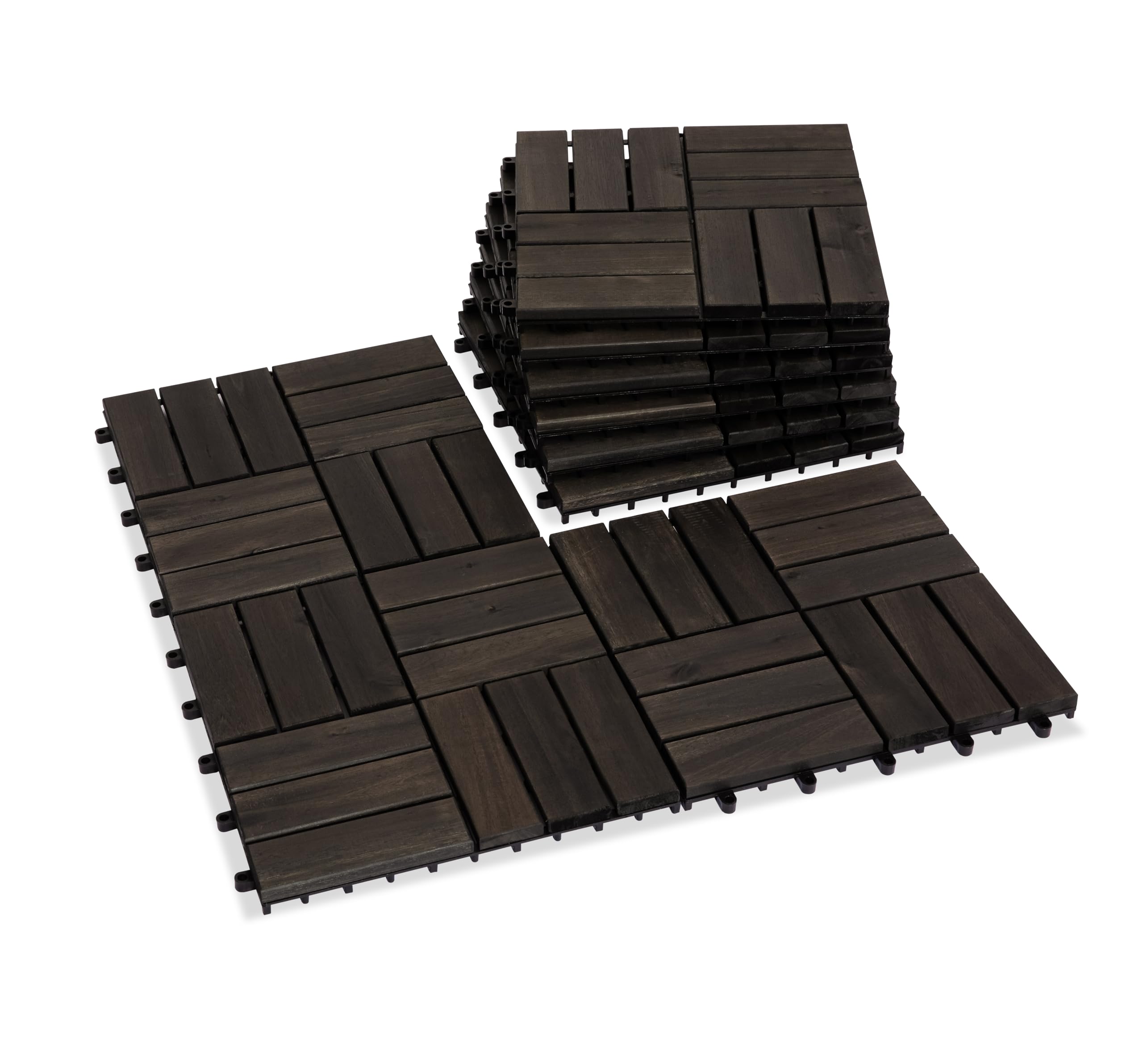 Easy Snap Interlocking Deck Tiles