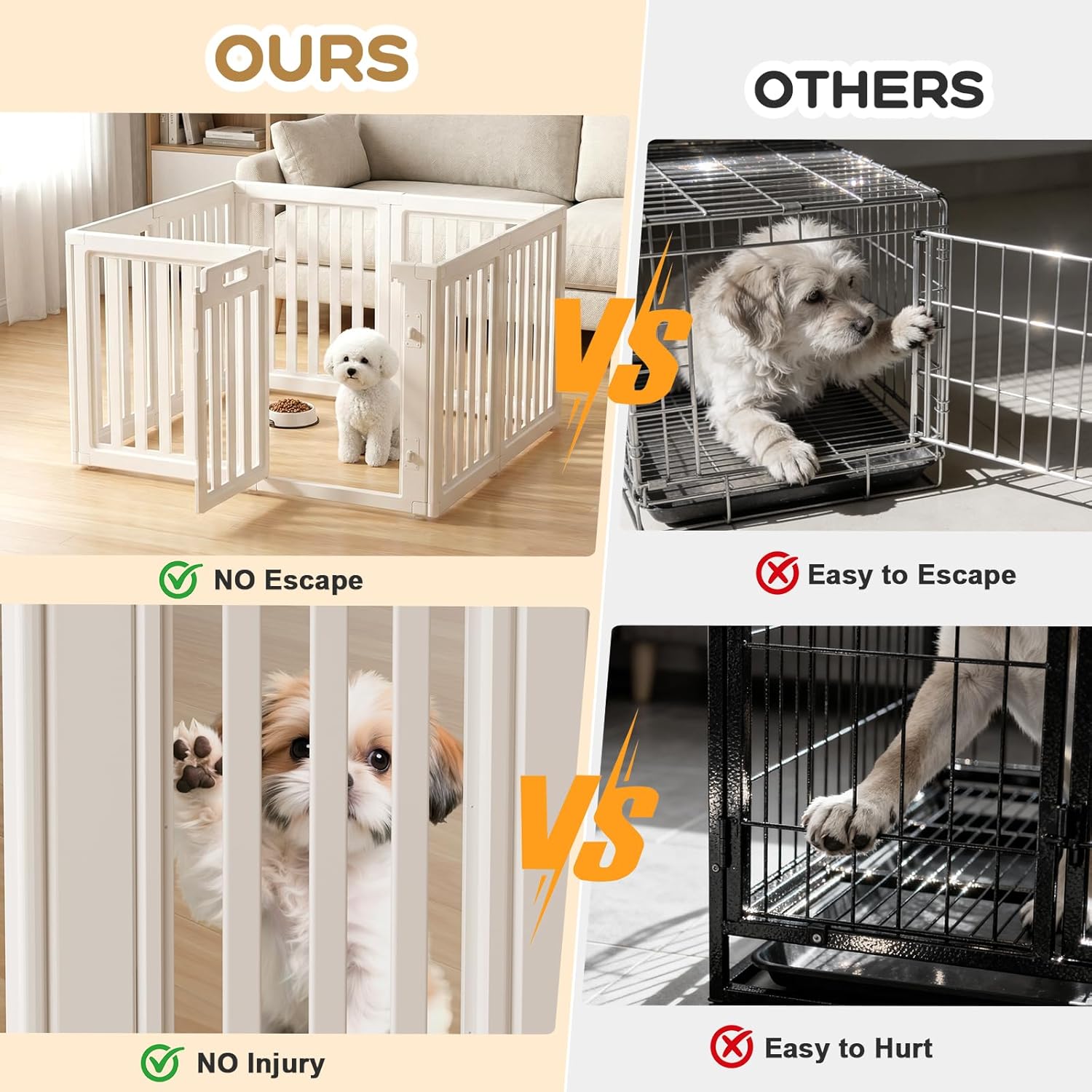 Pet Playpen with Door