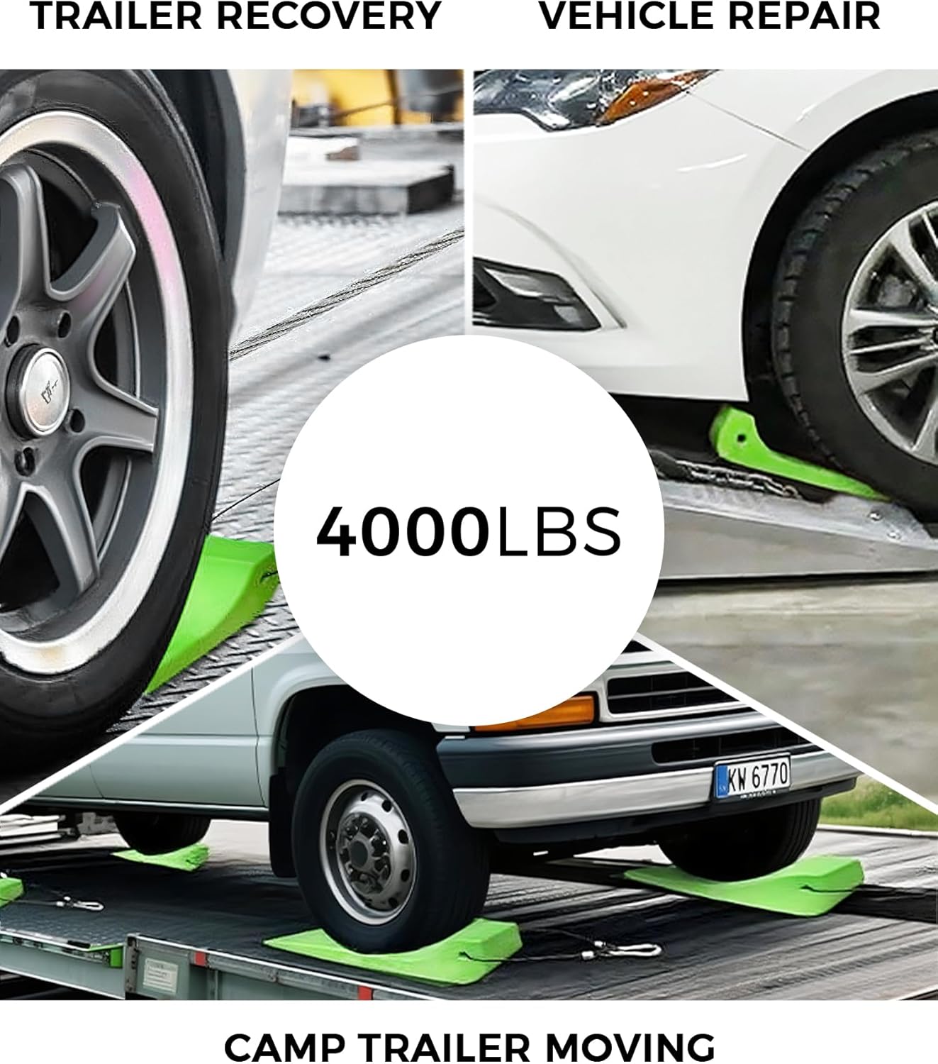 Heavy Duty Machinery Skates 4000 lbs Load