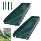 Rain-Gutter Downspout Splash Block