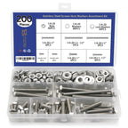 200PCS Nuts and Bolts