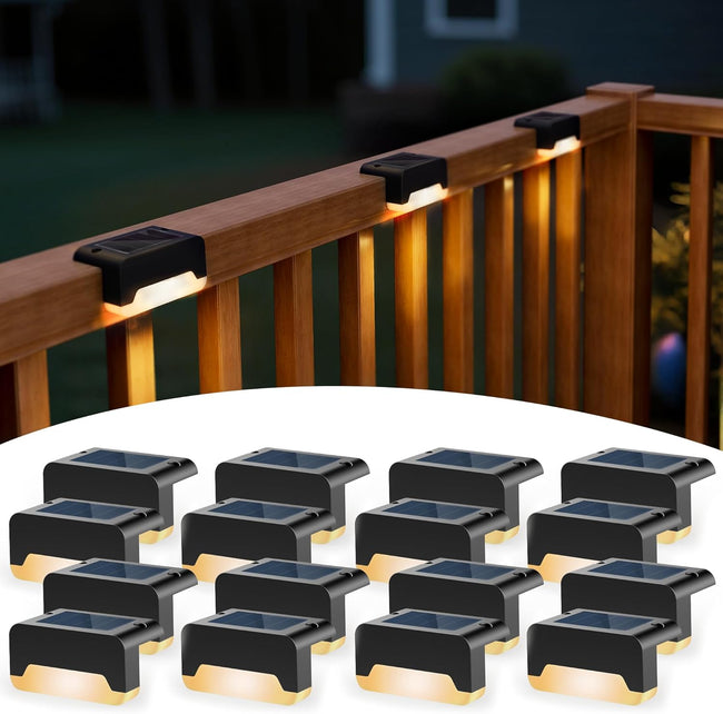 Solar Step Lights for Outside Hover Image