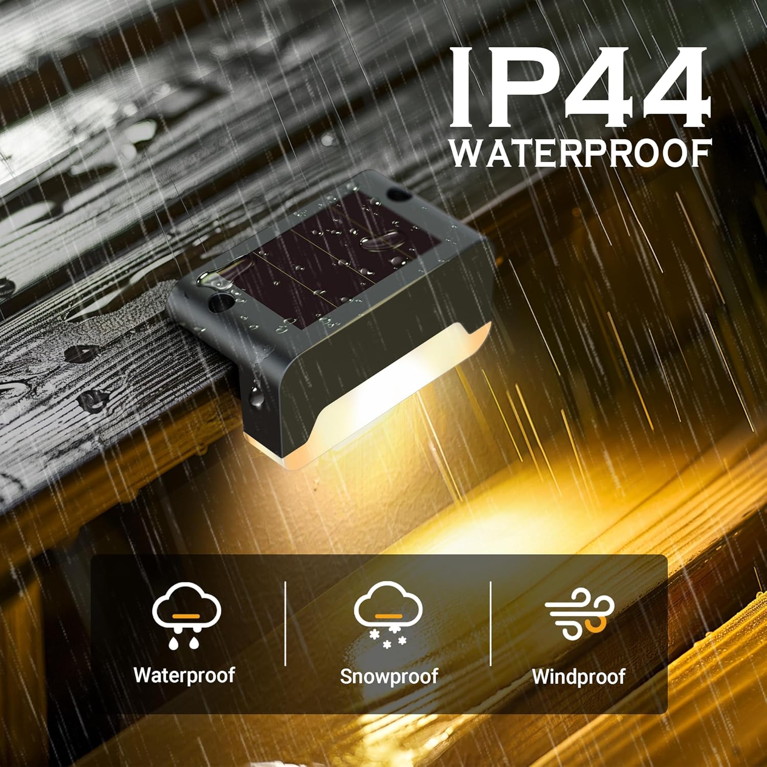 Solar Step Lights for Outside