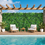Artificial Hedge Panels Greenery Wall
