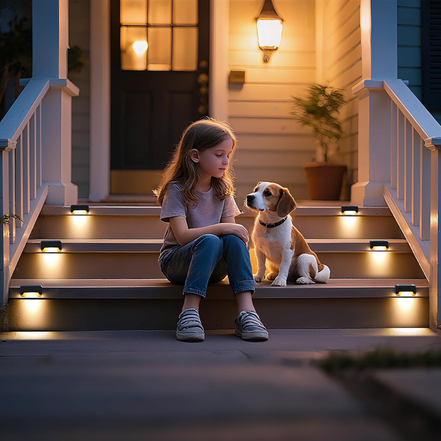 Solar Step Lights for Outside