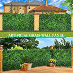 Artificial Hedge Panels Greenery Wall