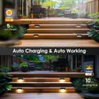 Solar Step Lights for Outside