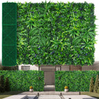 Artificial Hedge Panels Greenery Wall