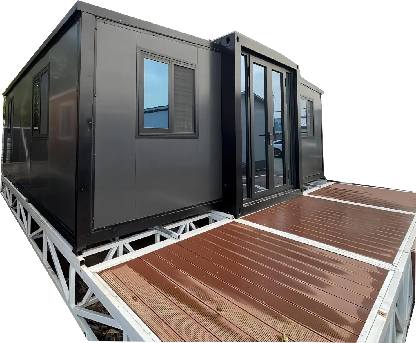 double wing container house