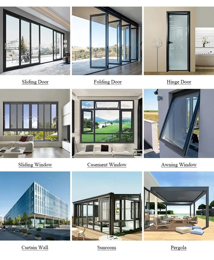 High Quality Aluminium Alloy Design windows