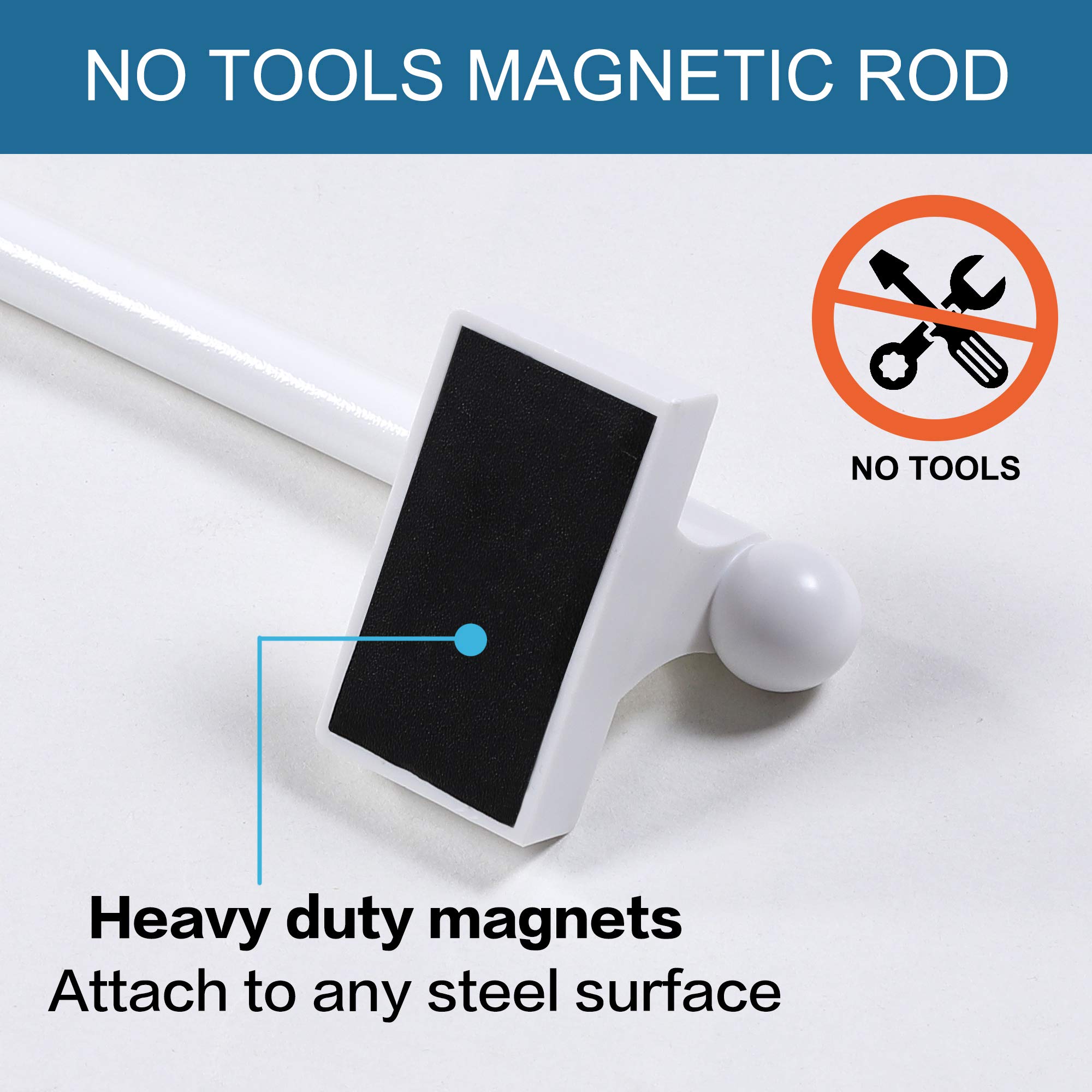 Magnetic Curtain Rods