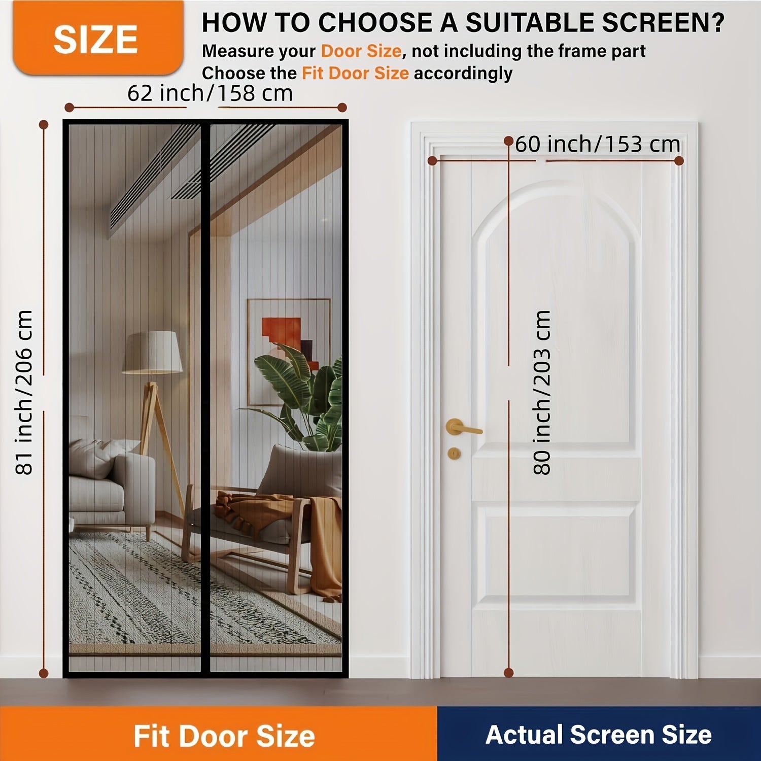 Magnetic Screen Doors