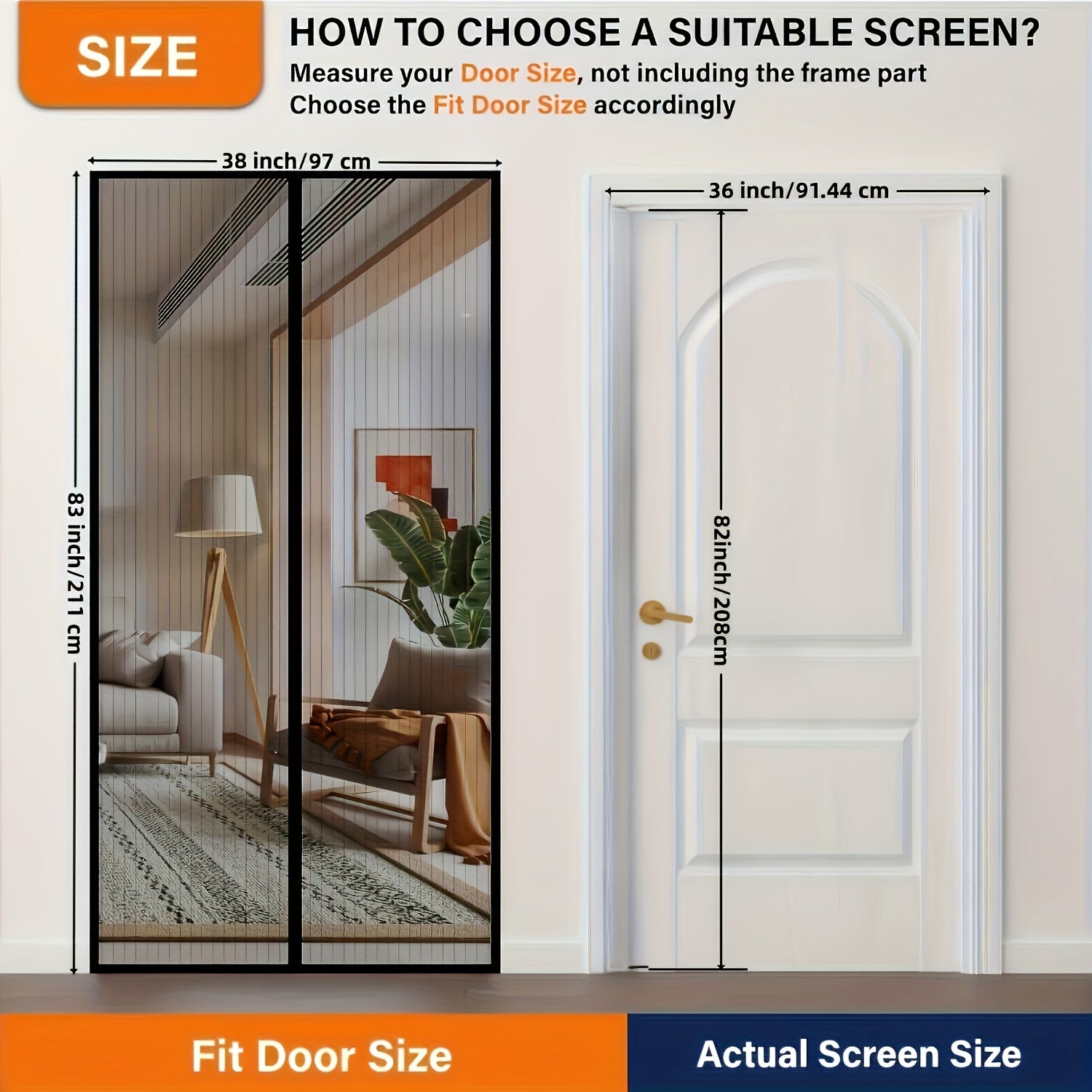 Magnetic Screen Doors
