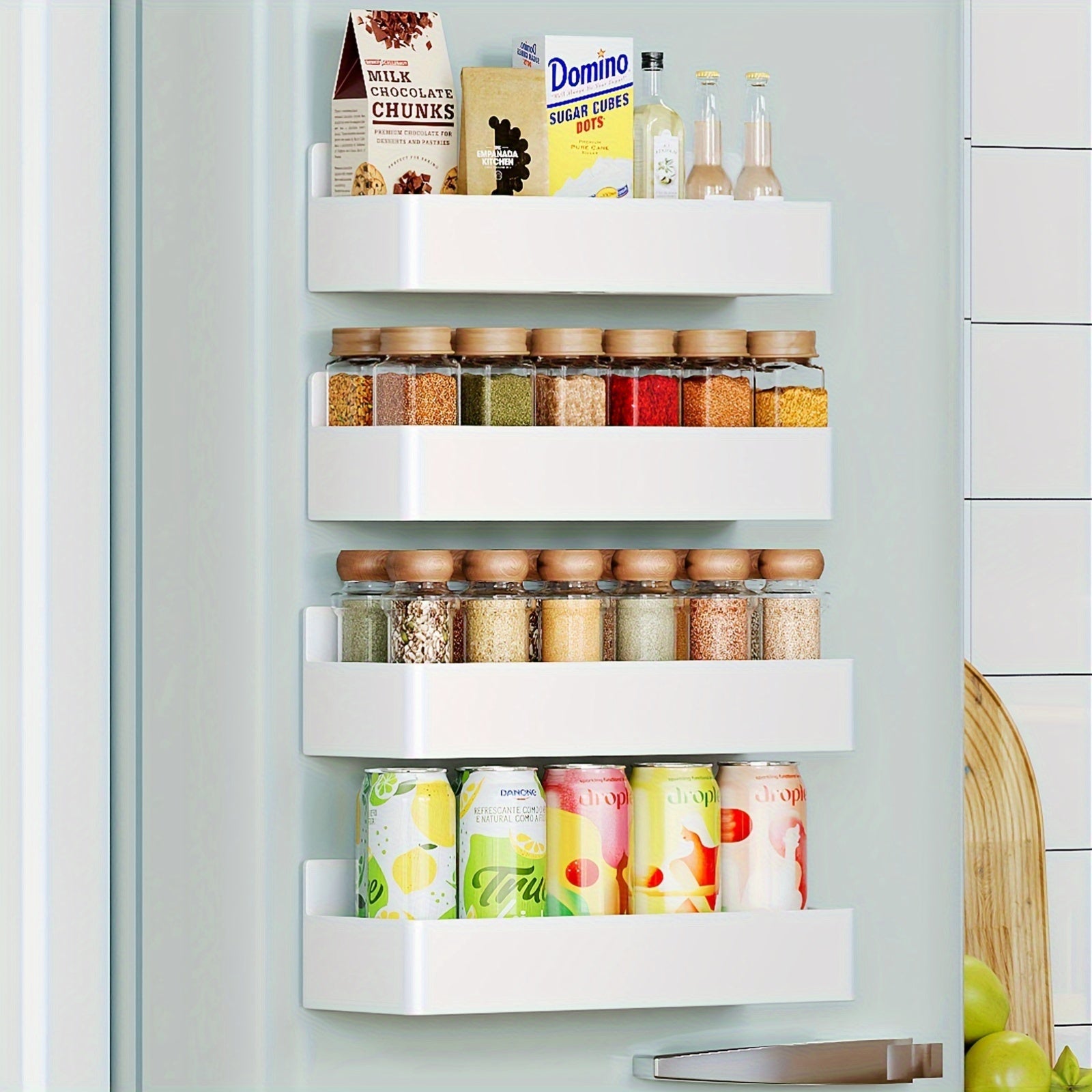 Magnetic Spice Rack&Shelve