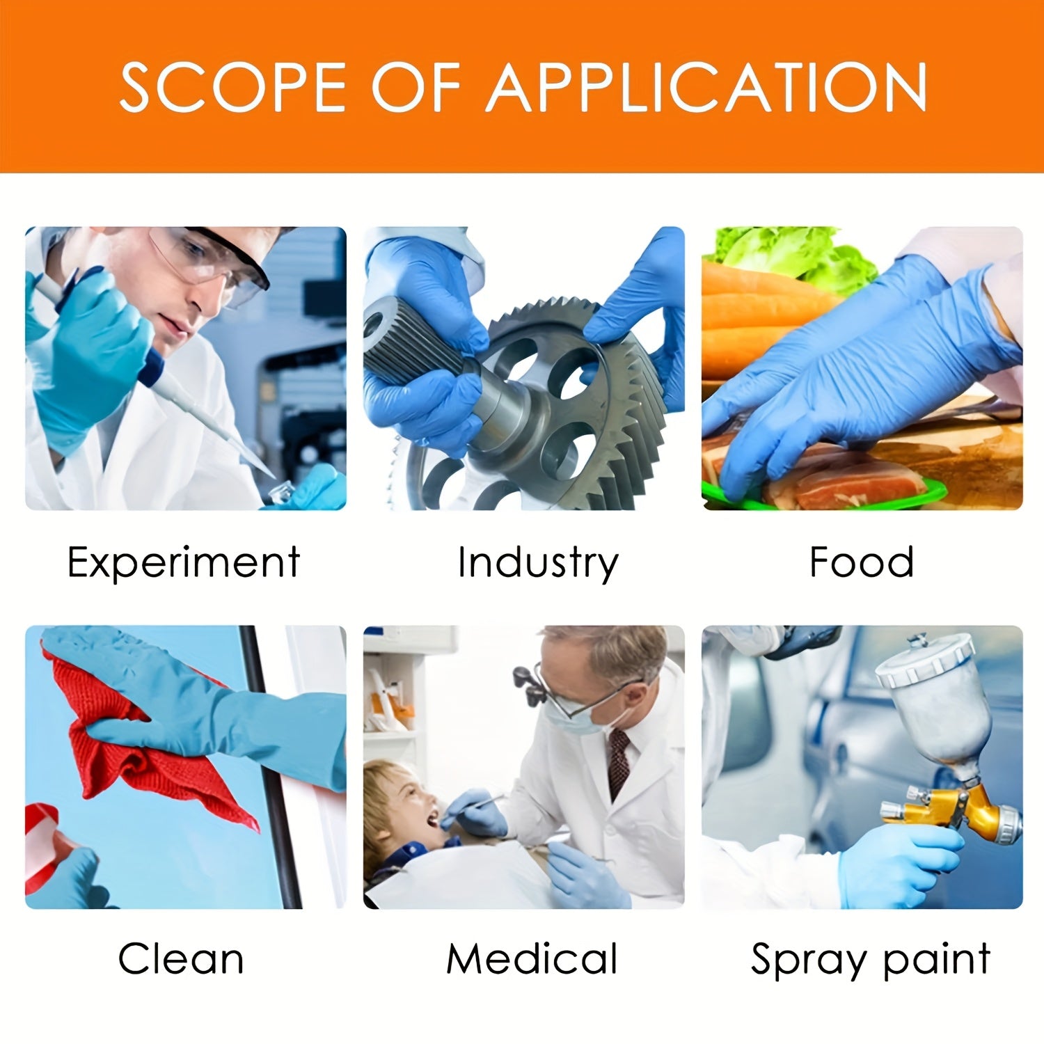 Disposable Nitrile Underglove