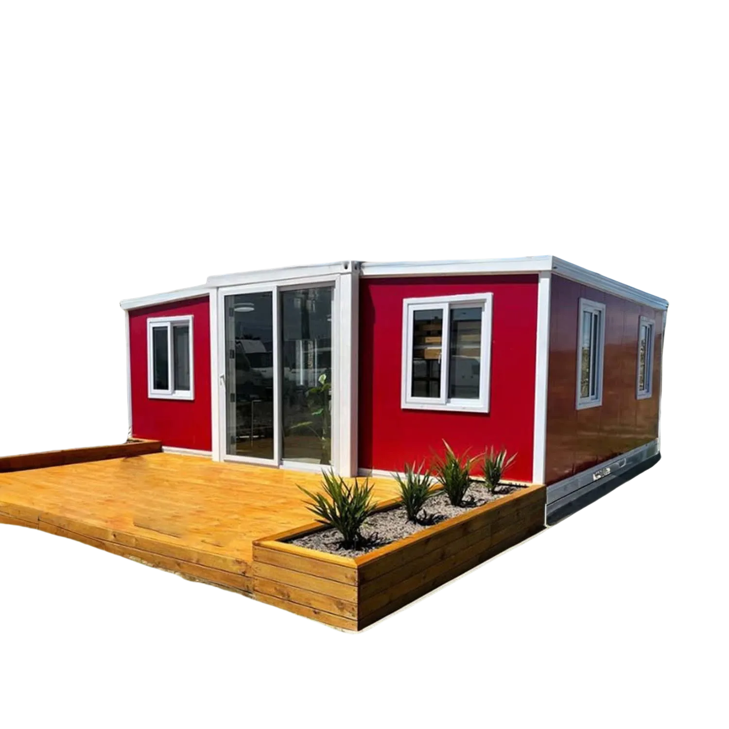double wing container house