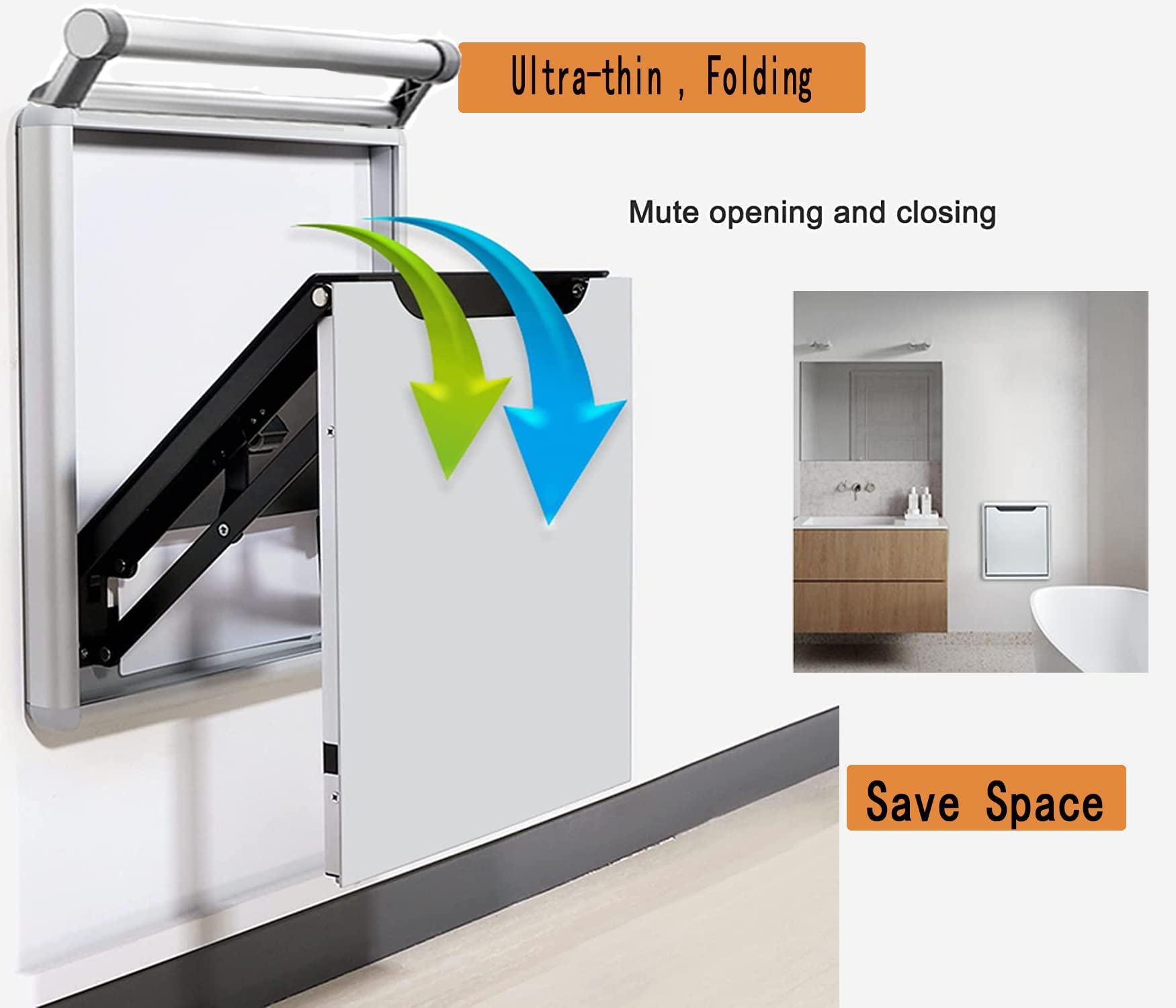 Wall mounted Folding Chair