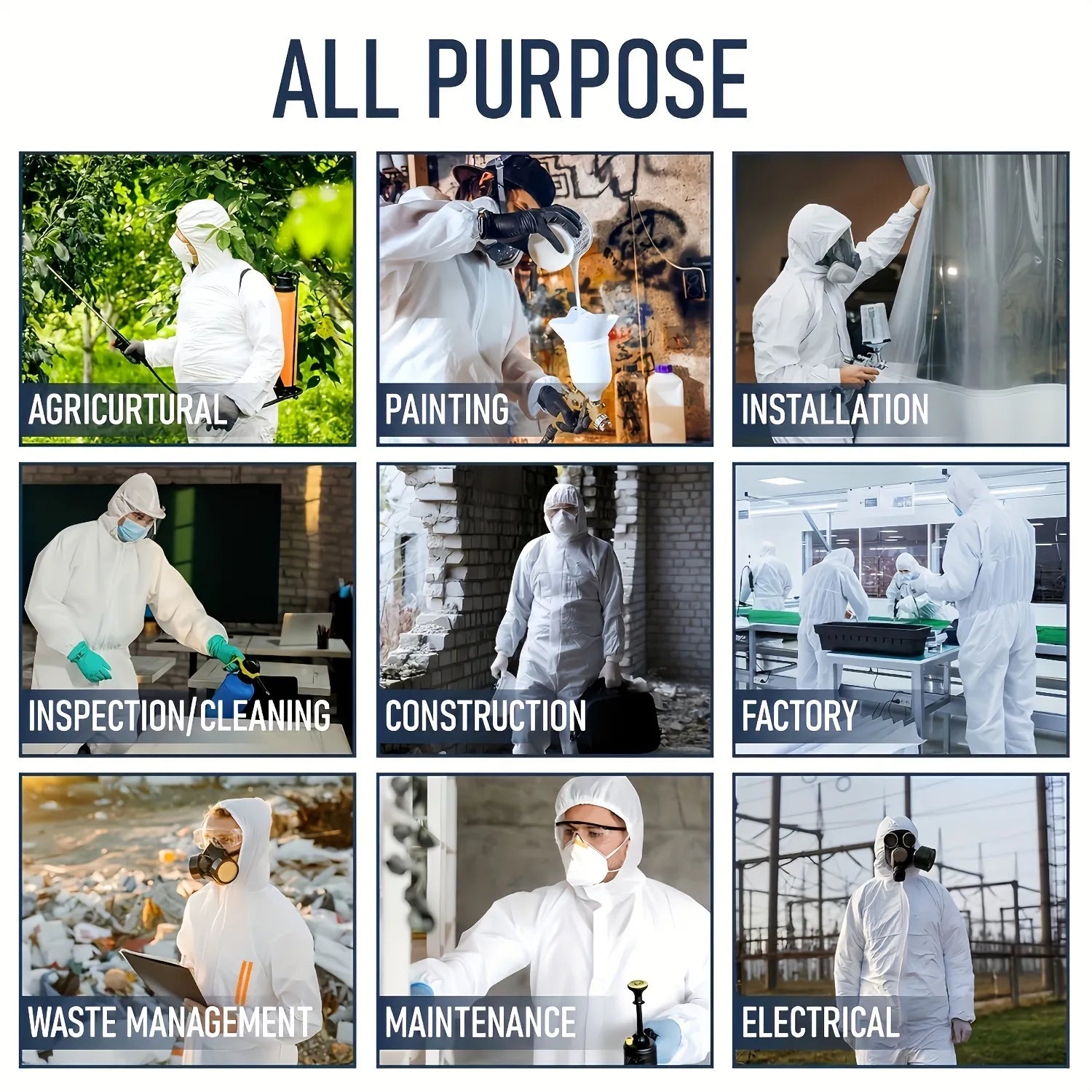 Disposable Cleanroom Coveralls Suit